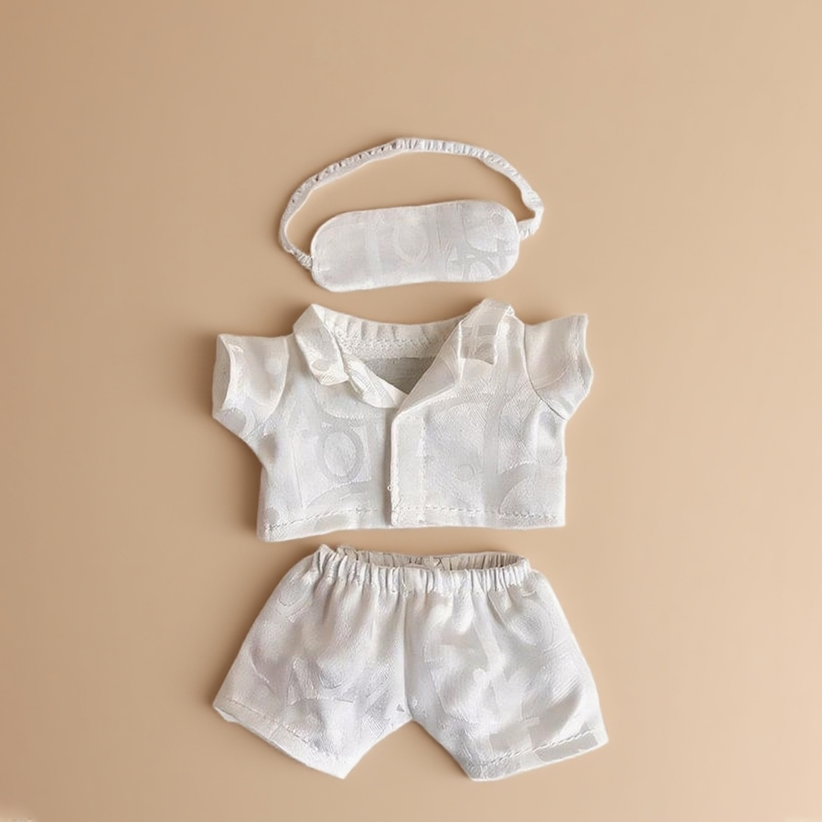 Labubu Fashion Clothes-Silk Pajama Set