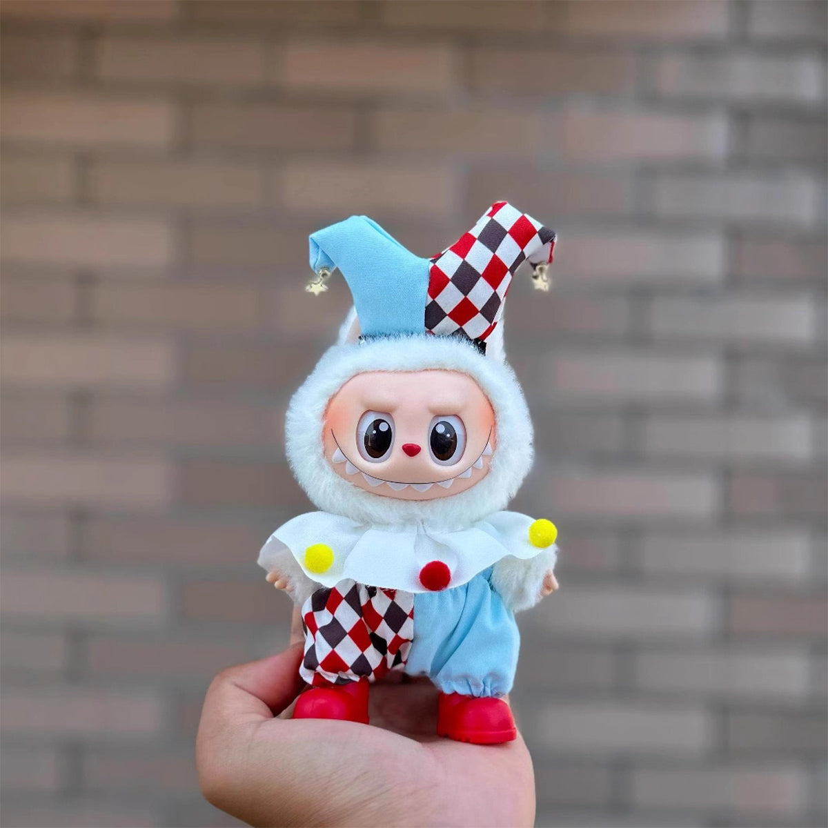 Labubu Fashion - Macaron Colored Circus Clown Outfit