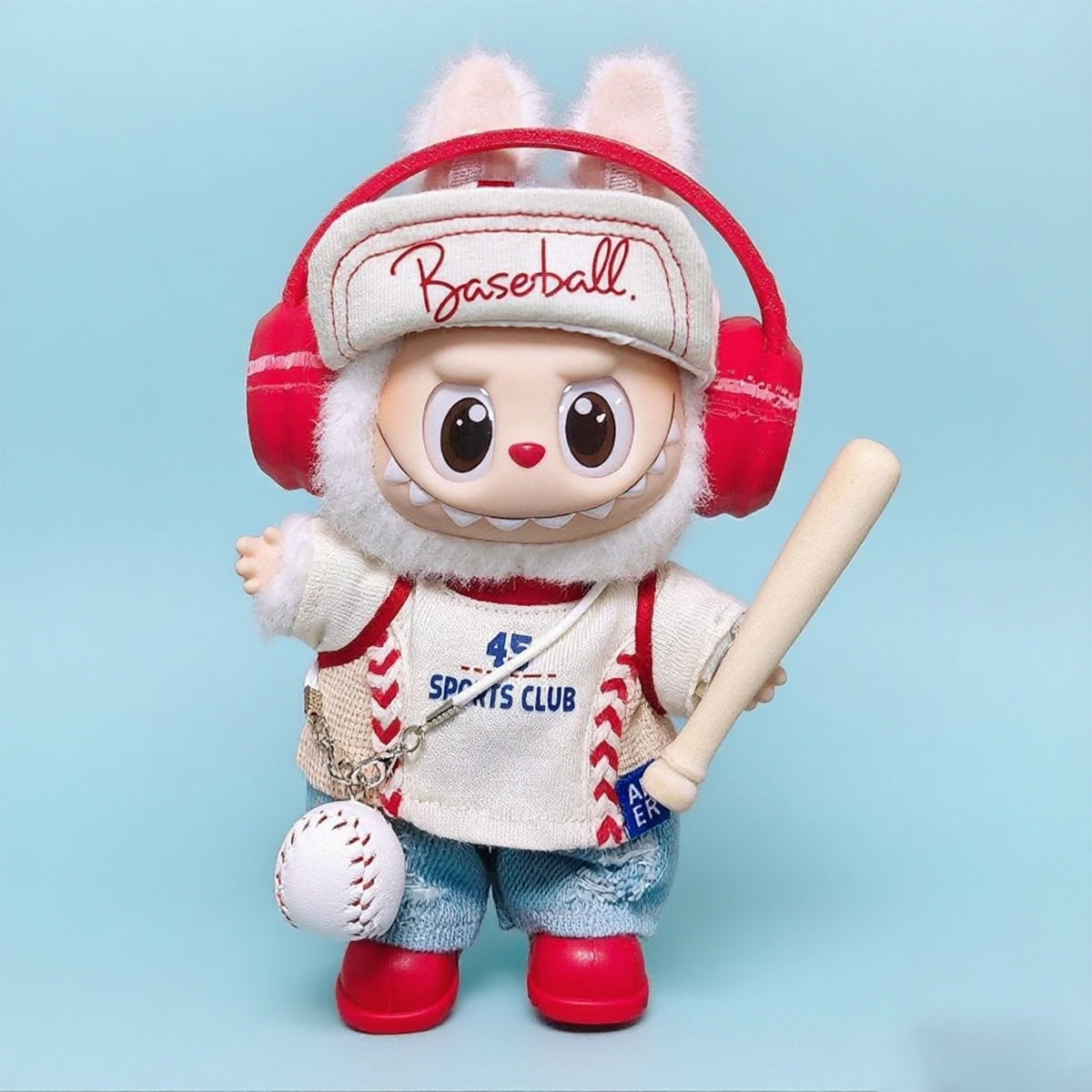 Labubu Fashion Clothing - Baseball Set
