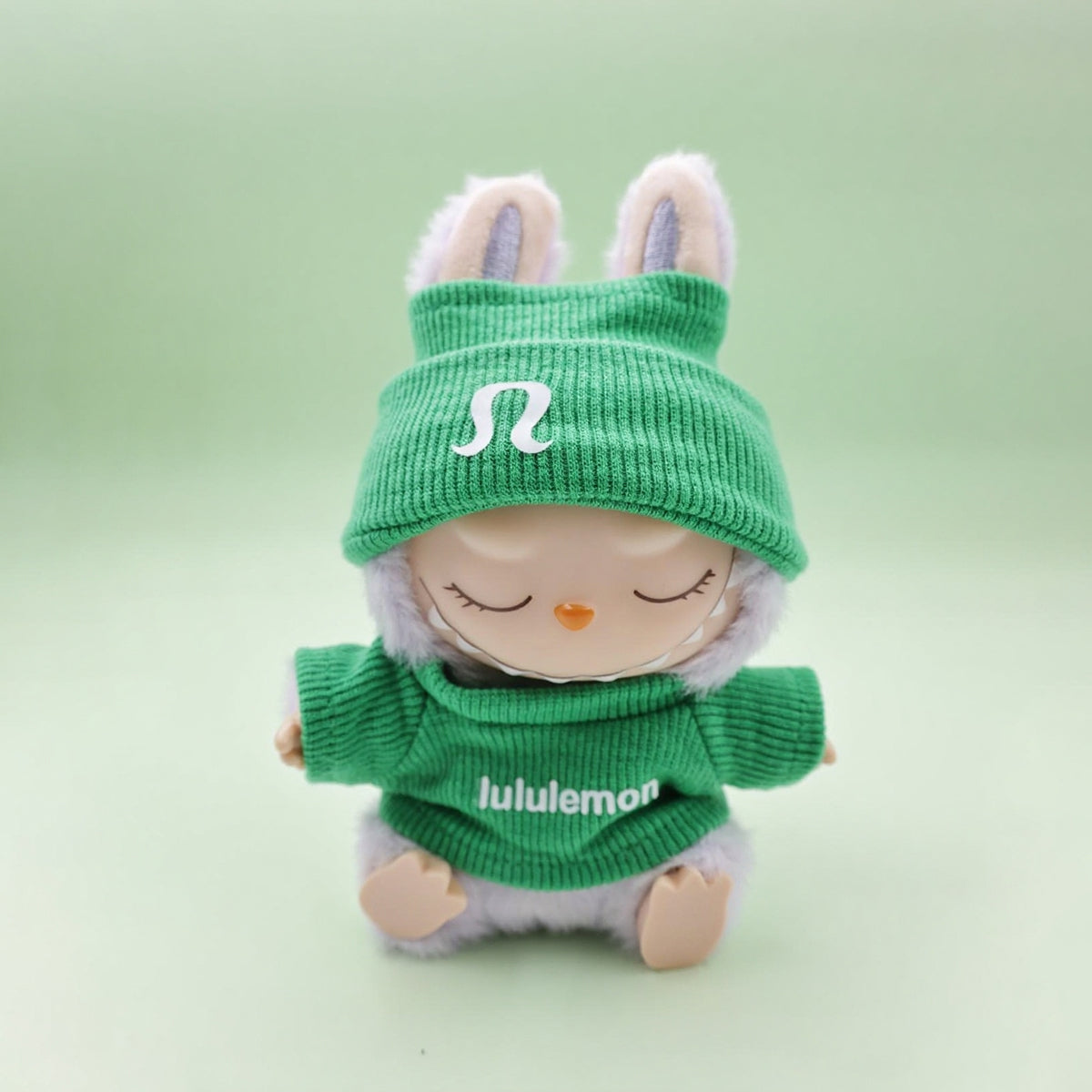 Labubu Fashion Lulu Sports Style - Premium 2-Piece Set (Clothes and Hat)