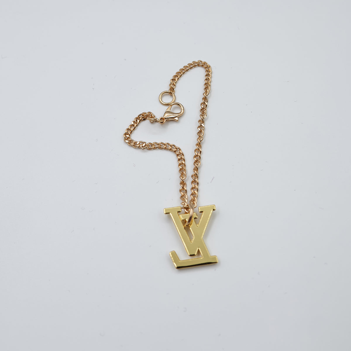 Labubu mini L style metal necklace – (Doll Accessory)