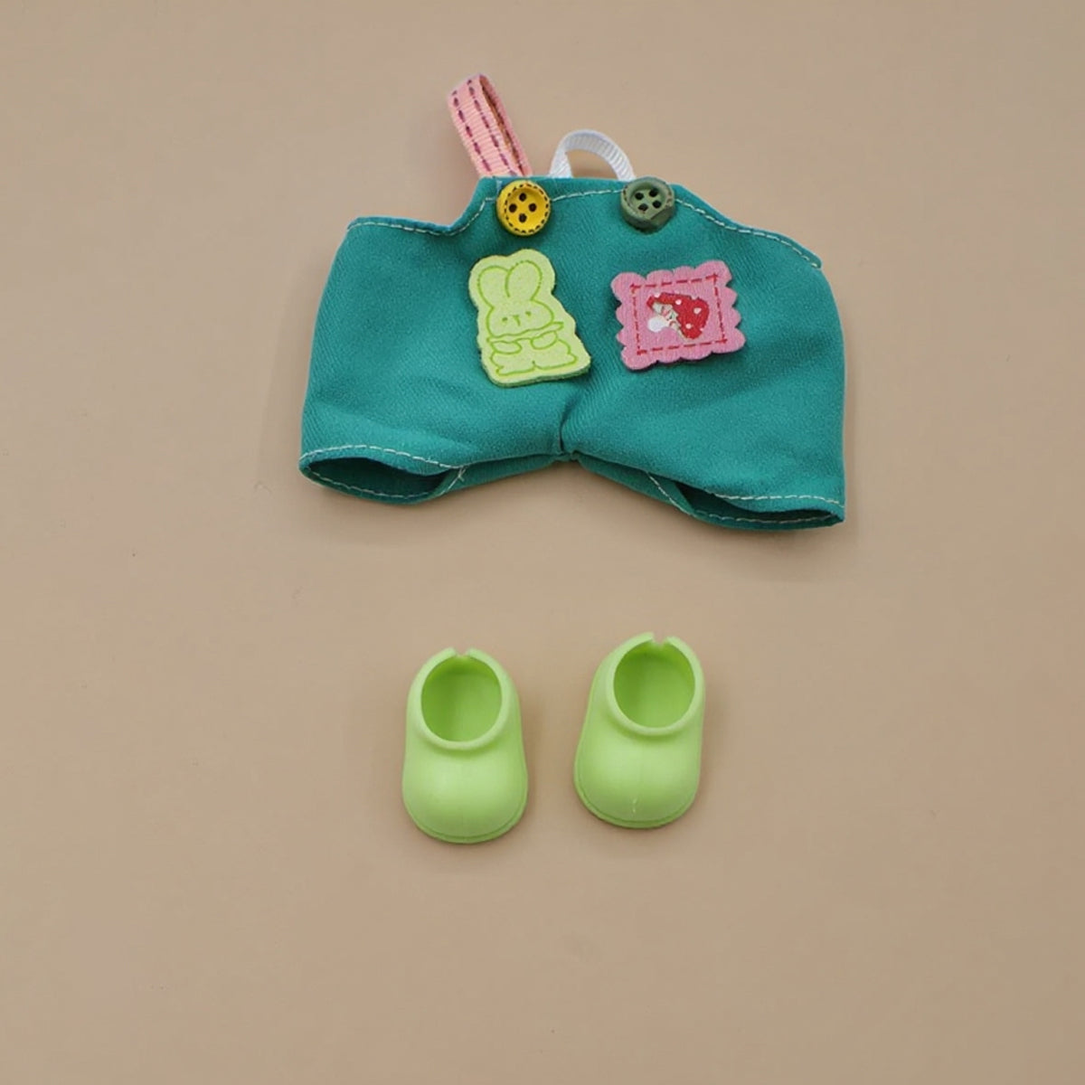 Labubu Fashion Cute Green Set