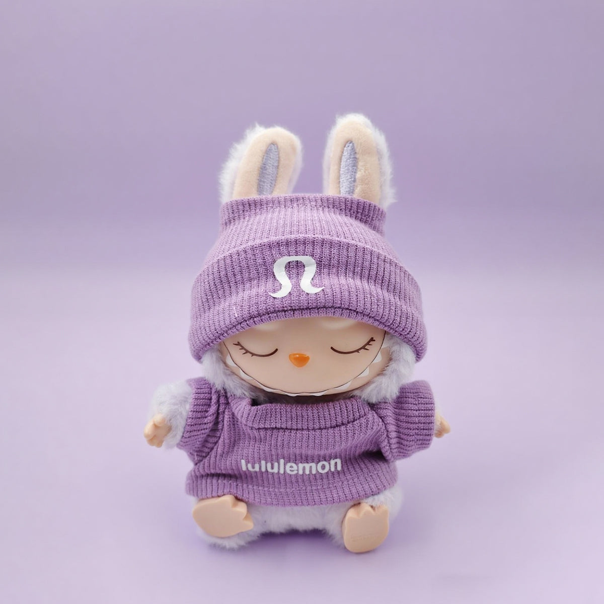 Labubu Fashion Lulu Sports Style - Premium 2-Piece Set (Clothes and Hat)