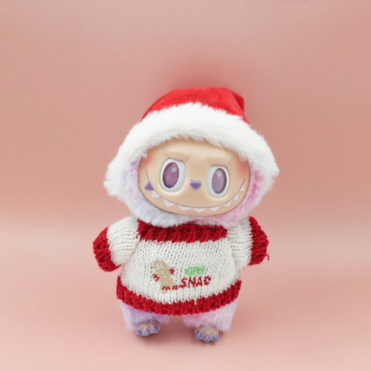 Labubu Fashion Clothing - Christmas Themed Clothes and Hats