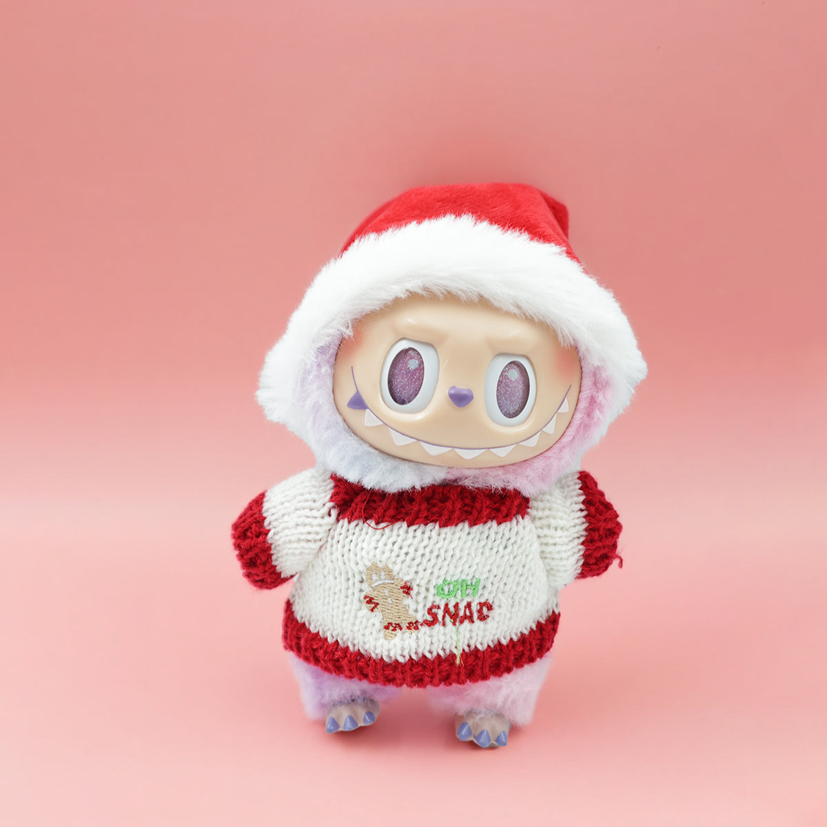 Labubu Fashion Clothing - Christmas Themed Clothes and Hats