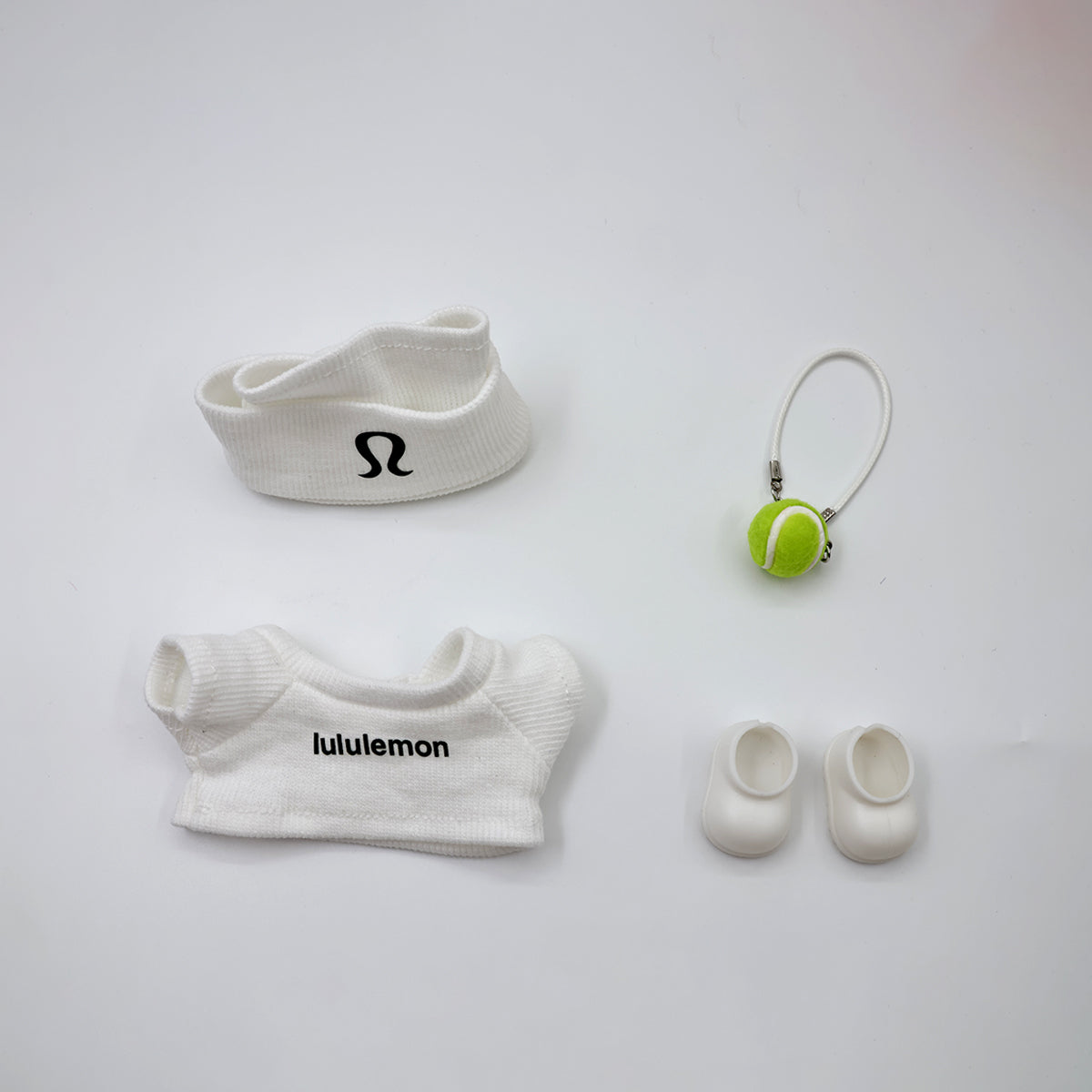 Labubu Fashion Clothing-lulu Sports Style Personality Set
