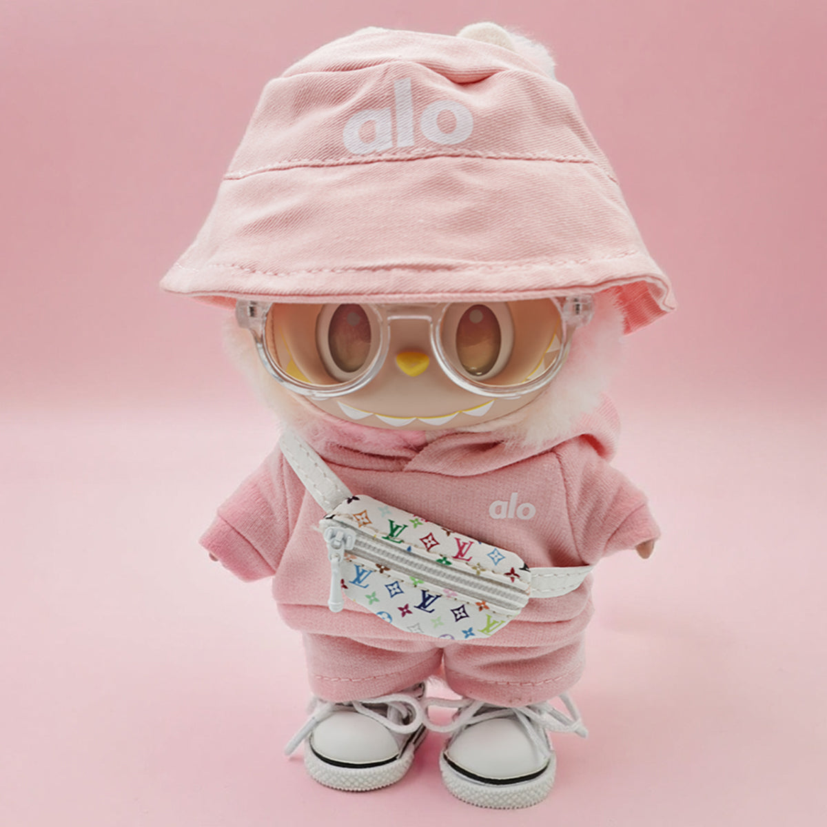 Labubu Fashion -alo sports suit complete look (5-piece set)