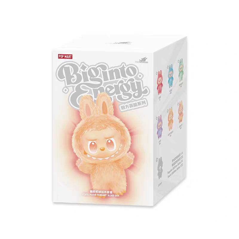 LABUBUTHE MONSTERS Big into Energy Series-Vinyl Plush Pendant Blind Box